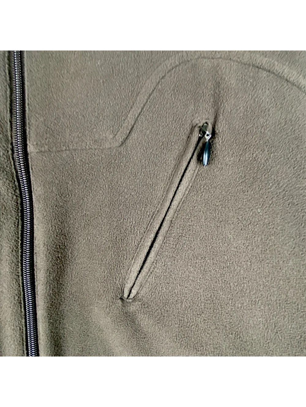 Pacific Trail outdoor wear Fleece Full Zip Brown Men’s Large